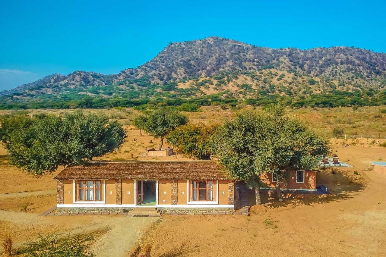Camp Lands End Hotel Pushkar Buitenkant foto