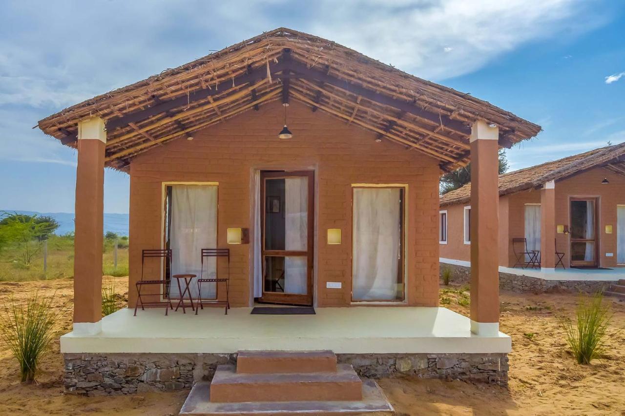 Camp Lands End Hotel Pushkar Buitenkant foto