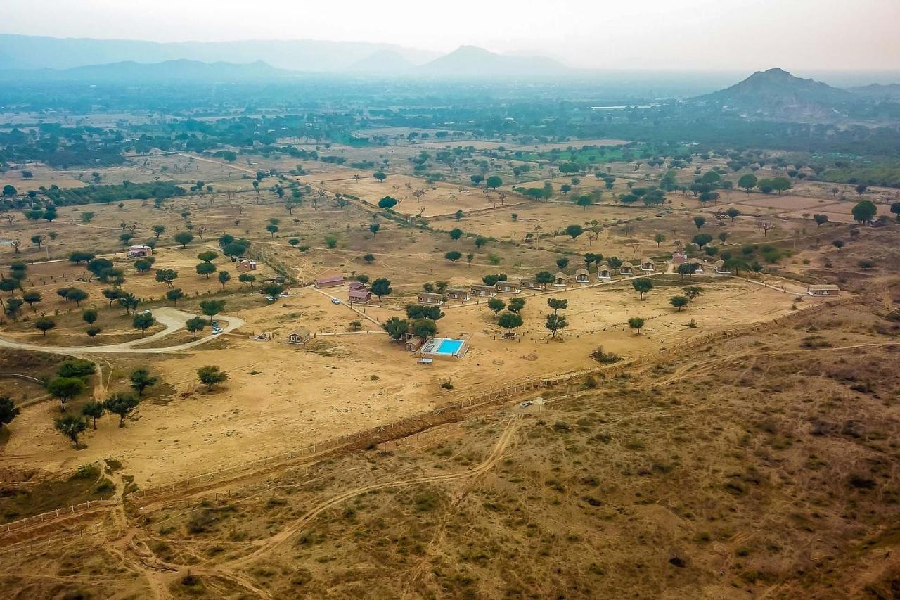 Camp Lands End Hotel Pushkar Buitenkant foto