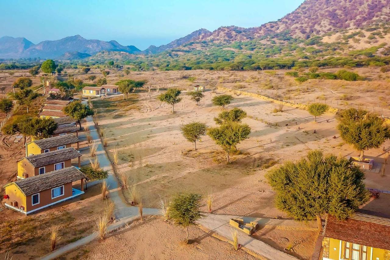 Camp Lands End Hotel Pushkar Buitenkant foto