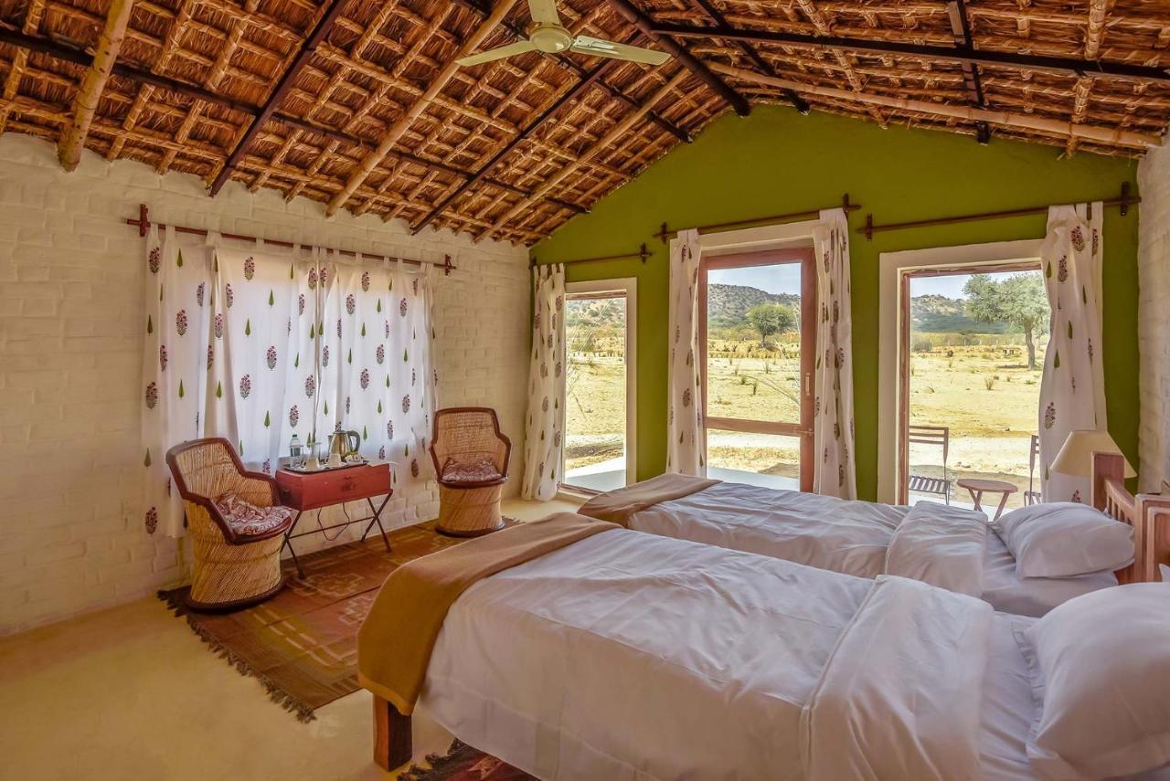 Camp Lands End Hotel Pushkar Buitenkant foto