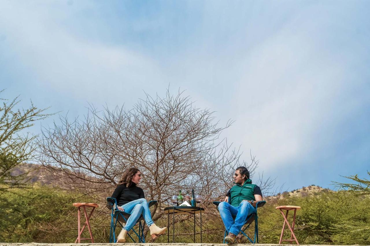 Camp Lands End Hotel Pushkar Buitenkant foto