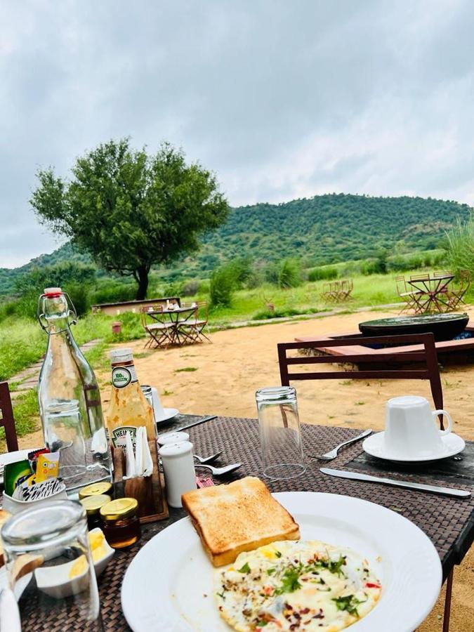 Camp Lands End Hotel Pushkar Buitenkant foto