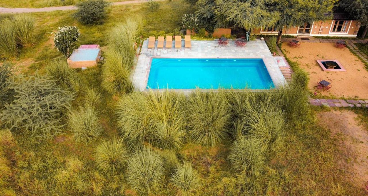 Camp Lands End Hotel Pushkar Buitenkant foto